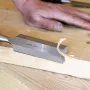 8-Piece Wood Carving Chisel Set Chromium-Vanadium Steel Blades Wood Handles Sharpening Stone and Honing Guide for Woodworking