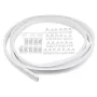 3M Flexible Ceiling Curtain Track Bendable Window Rod Rail Straight Curve Shower