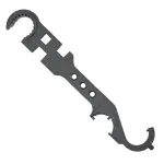 Versatile Combination Wrench Multi-Function Spanner Premium Carbon Steel Construction Compact Portable Maintenance Tool 12.3 Inches