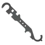 Versatile Combination Wrench Multi-Function Spanner Premium Carbon Steel Construction Compact Portable Maintenance Tool 12.3 Inches