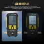 AUTOOL LM100 Vacuum Pressure Test Tool Digital Manifold Gauge High Precision Sensor Air Conditioning Leak Tester Refrigeration System LCD Screen Vacuum Probe