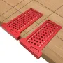 Woodworking Scribe Metric/Inch Precision T-Ruler Aluminum Pocket Marking Gauge Carpentry Cross Calibration Hole Scribing Ruler