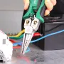 Descascador de fios de aço inoxidável multifuncional LAOA, modelos 7 em 1 e 8 em 1, ferramentas elétricas de alta precisão, design ergonômico e capacidade de cisalhamento de 25 mm2