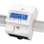 SmartMeter 100A LCD kWh licznik energii z trójfazowym podświetleniem szyny prowadzącej do użytku domowego monitorowanie zużycia energii 3*127/220VAC pomiar zużycia energii