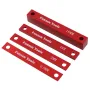 ENJOYWOOD 9pcs Metric Inch Woodworking Setup Blocks Height Gauge Precision Aluminum Alloy Setup Bars for Router and Table Saw Accessories
