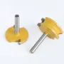 2PCS Canoe Flute and Bead Router Bit Set Precise Cutting Tool Ideal For Decorative Edges Long-Lasting Performance 1/2\ 1/4\ 6mm 8m 12mm