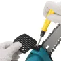 Doersupp 6 Inch 88VF Cordless Electric Chain Saw Wood Mini Cutter One-Hand Saws Woodworking Tool W/ None/1/2 Battery for Makita