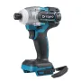 Drillpro 18V 520N.m Cordless Brushless Power Impact Drivers Electric Screwdriver Drill Stepless Speed Change Switch Adapted To 18V Battery