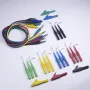 25PCS Universal Multimeter Probe with Steel Needle and 4mm Banana Plug Piercing Needle Connection Alligator Clip For Accurate Readings and Versatile Testing Use