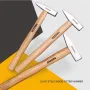 GREENER Carbon Steel Geological Hammer Rock Pick Hammer Wood Handle Hand Tools