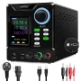 KUAIQU プログラマブル DC 電源 調整可能 305/3010/605/1203 HD 4桁カラーディスプレイ 精密エンコーダーノブ USBポート スマート冷却ファン付き