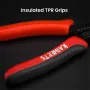 [EU/US Direct]KAIWEETS KWS-102 6-inch Flush Plier 2 in 1 Multifunction Wire Cutter Stripper 10-20 AWG Heat-Treated Carbon Steel Ergonomic Handle Best for Tight Spaces