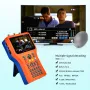 GTMEDIA V8 Finder Pro2 TV Signal Finder Meter DVB-S/S2/S2X/T/T2/C Signal Receiver 4.3-inch LCD Dispaly H.265 Auto Calculate Angle 4000mAh Battery