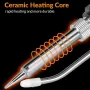80W 110V Automatic Soldering Iron Kit with Ceramic Heater Quick Heating Solder Gun for Electronics Repair and DIY Projects