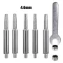 Chainsaw Sharpener Parts Diamond Coated Grinding Head Cylindrical Burr 4 5 6mm For Portable Hand Chain Grinder