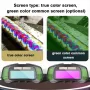 Auto Darkening Welding Goggles Large View Screen Intelligent Dimming Protective Glasses Solar-Powered Adjustable Comfortable Fit for Arc Welding Cutting Grinding Polycarbonate Material