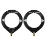Donut Broadband Antenna with 10kHz-180MHz Frequency Range No Complex Tuning Required Universal Application Scanner-Friendly Comes with Low Impedance Converter Suitable for All Radios SDR Walkie-Talkies
