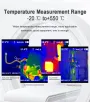 AV TOOLTOP ET692C Professional Thermal Imager High Sensitivity 3.2 Inch Screen 256x192 Infrared Resolution -20℃ to +550℃ Auto Temperature Tracking Thermal Camera