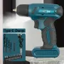 8V Cordless Electrical Drill Set USB Rechargeable 1300mAh Li-Ion Battery LED Light Forward/Reverse Adjustment Drill Bits Kit