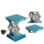 100x100mm Aluminum Alloy Lab Jack Stand Table Lift Laboratory Support Jack Platform Lab Lift Stand Table Lab Stand Lifter