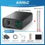 AWithZ UK1 Portable Spot Welder Lithium Battery 0.3mm Nickel Welding Digital Display Compact Design Type-C Charging Automatic Manual Mode