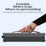 Docreate Farad Capacitor 2.7v 3000F Digital Display Double Pulse Output MCU Control Spot Welding Machine With Detachable Soldering Pen