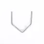 100Pcs 0.8mm Welding Nail Hot Stapler Plastic Repair Standard Pre Cut Wave Staples for Bumper Bodywork Repairs
