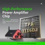 YS-HM3 Hi-Fi Stereo Digital Power Amplifier 50W+50W Bluetooth 5.4 Zinc Alloy Shell Hi-Fi Sound USB AUX Input Low Distortion Professional Audio Amplifier TPA3116 Chip