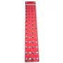 Identibolt Bolt and Nut Identifier Gauge 4x20 Inches Anodized Grey Aluminum Fastener Measurement Tool with Laser Etched Markings and Twin Rulers for Ultimate Precision