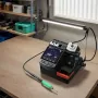 AIFEN A9HD Soldering Iron Station 180W Intelligent Control 2.8 Inch LCD Screen Adjustable Temperature 200°C to 450°C Compatible with C245 Soldering Tips Professional Welding Equipment