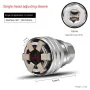 Universal Wrench Socket Chrome Vanadium Steel 10-19mm 3/8 Inch High Torque Reliable Tool for Car Mechanical Repair