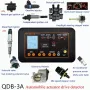 QDB 3A Automobile Ignition Coil Tester Solenoid Valve Fuel Injector Stepper Motor Drive Hall Signal Adjustable Duty Cycle Voltage Frequency 12V-24V