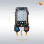 ForTesto 550s Digital Manifold Gauge HVAC Refrigeration Pressure 60 Bar Vacuum 20000 Micrometer Temperature Bluetooth Wireless IP54 Professional Tool