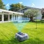 [US DIRECT] N2000 Robot Lawn Mower RTK GPS Vision Mapping AI Boundary No Wire Multi Zone Obstacle Avoidance Quiet Cutting Height Adjustable Waterproof 6000m²