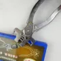Car Key Disassembly Plier Tool Replaceable Pins 1.42mm 1.57mm Flip Key Blade Removal Lock Pin Magnetic Mechanism White Steel Key Repair