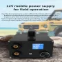 Docreate Digital Display Spot Welder Portable 18650 Nickel Precision Welding Band Full Set High-power Advanced Temperature Control 12V DC Power Supply High Power Balancing Circuit 5V 2100A