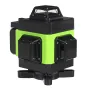 16 Lines Green Light Laser Level Horizontal & Vertical Moible Phone App Control with Two Batteries