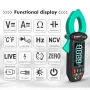 WINAPEX 268B Leakage Current Detect Clamp Meter 0.1mA high resolution True RMS Multimeter AC DC Clamp Meter