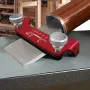 Honing Guide Aluminum Chisel Sharpener for Woodworking Chisels and Planes Chisel Sharpening Holder Guide with Angle Scale