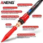 ANENG SL106 Electric Soldering Iron 60W Adjustable Temperature 180℃-520℃ Digital Display Ceramic Heating Core 110V/220V