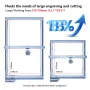 iKier Laser Engraver Y-axis Extension Kit Laser Engraver 750x410mm Expanded Working Area for iKier K1 Series