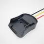 Multi-purpose Power Adapter Dock Compatible with Makita 18V Batteries Reliable ABS Shell Easy Connections for DIY Projects and Electric Vehicles