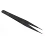 1PC ESD10/11/12/13/14/15MM Stainless Steel Tweezer Industrial Curved Straight Repair Tools Tweezer