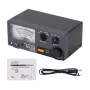 NISSEI RS-101 SWR Power Meter 1.8-60MHz Frequency Range 0-3KW Adjustable Power LED Backlight SO-239 Connectors 50 Ohm Low Loss Radio Accessories