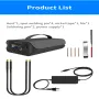 Docreate Farad Capacitor 2.7v 3000F Digital Display Double Pulse Output MCU Control Spot Welding Machine With Detachable Soldering Pen