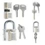Professional Locksmith Toolkit Reliable Metal Practice Tools Set Ideal for Padlocks DIY Hand Hardware Kit
