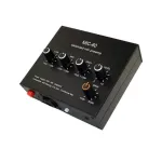 MIC-60 Balanced Mic Preamplifier Condenser Moving Coil Microphone Amplifier 48V Phantom Power 60dB Gain Low Cut Three Band Equalizer with USB and XLR Cable