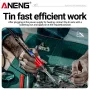 ANENG SL106 Electric Soldering Iron 60W Adjustable Temperature 180℃-520℃ Digital Display Ceramic Heating Core 110V/220V