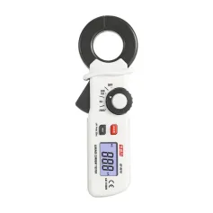 CEM DT-9810 AC Leakage Current Tester 200A 1999 Display Backlit LCD Compact Design High Accuracy Clamp Meter Multimeter