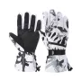Ski Garden Working Protecitve Gloves Waterproof Breathable Faux Leather Flexible Windproof Ambidextrous Hand Orientation